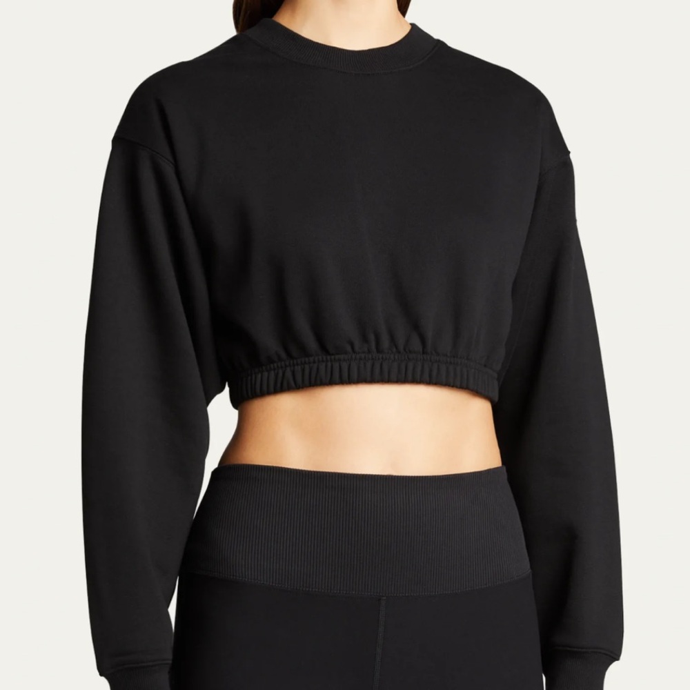 ALO Yoga Accolade Sweatshirt in Hot Cocoa - Picture 2 of 2